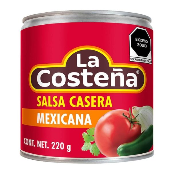 Salsa Casera Mexicana 220 g - La Costeña.