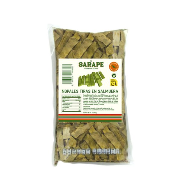 Nopal en Tiras 1kg - El Sarape
