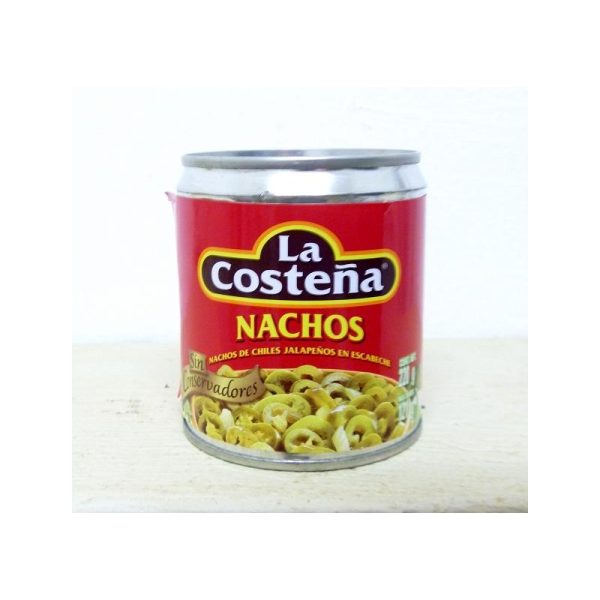 Chiles Jalapeños Nachos 220 g - La Costeña.
